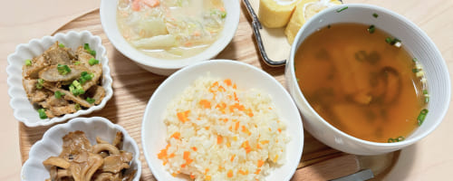 夕食